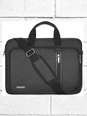 NWOT! Laptop Computer Carrying Case w/Cushioned Lining & Shoulder/Luggage Straps